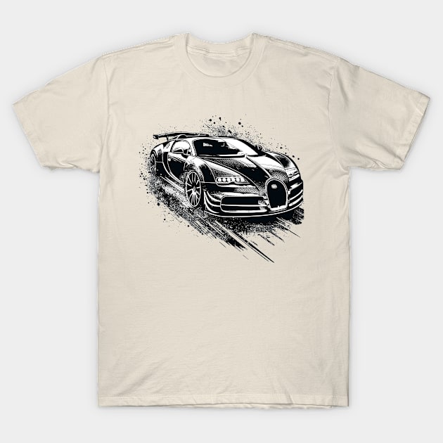 Bugatti Veyron T-Shirt by Vehicles-Art